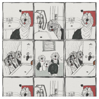 Oud Engels sanitair Stof