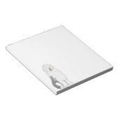 Oud Engels Sheep Dog Note Pad Notitieblok (Schuin)