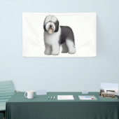 Oud Engels Sheepdog 10 Spandoek (Beurs)