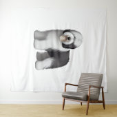 Oud Engels Sheepdog 10 Wandkleed (In Situ (horizontaal))