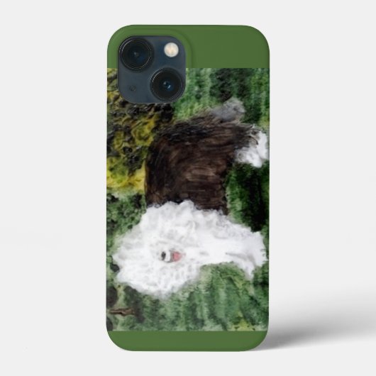Oud Engels Sheepdog Art Case-Mate iPhone Case (Achterkant)