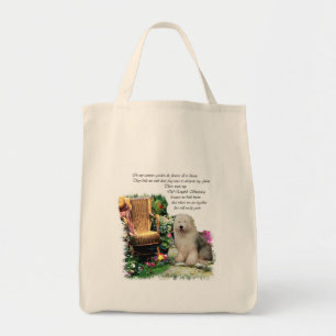 Oud Engels Sheepdog Art Gifts Tote Bag