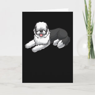 Oud Engels Sheepdog Kaart