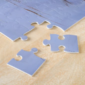 Oud Engels Sheepdog Laat het sneeuwen Kerstmis Legpuzzel (Zijkant)