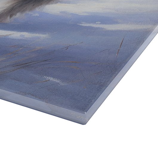 Oud Engels Sheepdog Laat het sneeuwen Kerstmis Snijplank (Hoek)