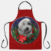 Oud Engels Sheepdog Schort (Voorkant)