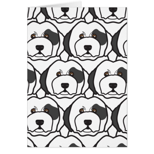 Oud Engels Sheepdogs (Voorkant)