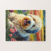 Oud-Engelse Herdershond Legpuzzel (Horizontaal)