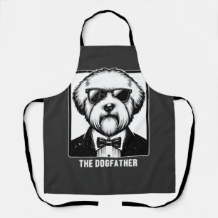 Oud-Engelse Schaapshond De Hondenvader Tuxedo Cool Schort