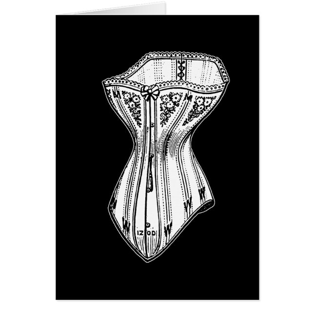 Oud fashioned corset (Voorkant)