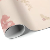 Oud-fashioned Floral Wallpaper Cadeaupapier (Rol Hoek)
