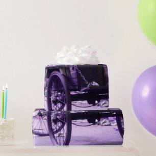 Oud fietswrapppapier cadeaupapier