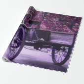 Oud fietswrapppapier cadeaupapier (Uitgerold)