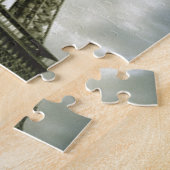 Oud fotoeffect Eiffel Tower Paris Legpuzzel (Zijkant)