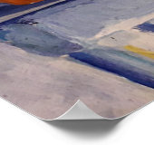 Oud-Frans land: zonnige buitenkant Poster (Hoek)