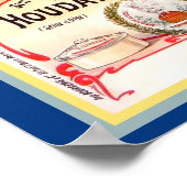 Oud Frans Maid Pate Pates de Volailles Poster (Hoek)