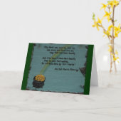 Oud Gaëlisch die met Pot van de Gouden Kaart van (Gele Bloem)