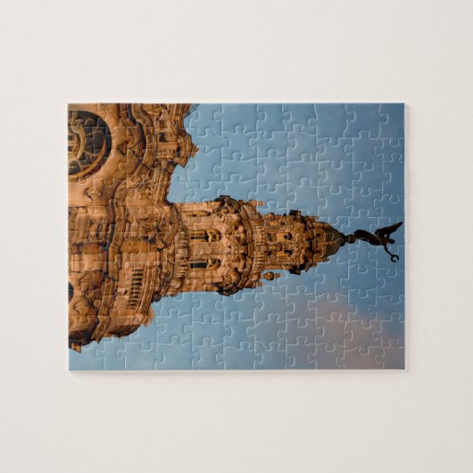 Oud gebouw Spire, Havana, Cuba Legpuzzel (Horizontaal)