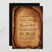  Oud-gebrande Berichtenuitvindingen Kaart (Voorkant / Achterkant)