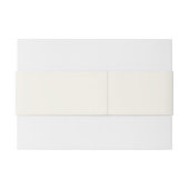 Oud geld ivoor uitnodigingen wikkel (Achterkant Voorbeeld)