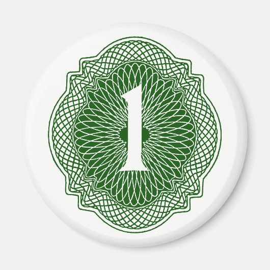 Oud geld magneet (Voorkant)