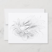 OUD GELD, TORTELDUIFJES, RSVP KAARTJE (Voorkant)