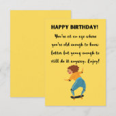 Oud genoeg om een betere Kaart te kennen (Voorkant / Achterkant)