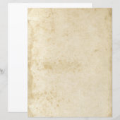 Oud gesmolten, blanco papier (Voorkant / Achterkant)