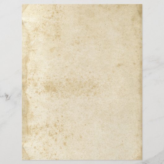 Oud gesmolten, blanco papier (Voorkant)