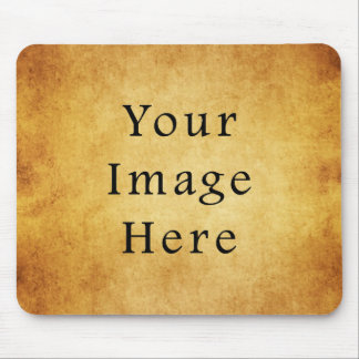 oud goudperkamentpapier blanco muismat