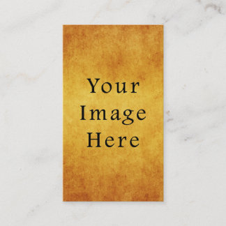 oud goudperkamentpapier blanco visitekaartje