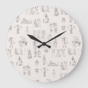 Oud Griekenland Klassiek Grieks Geschiedspatroon Grote Klok