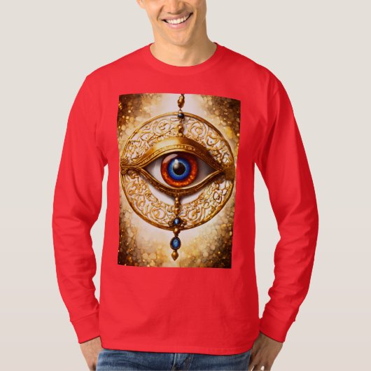 "Oud Grieks Evil Eye T-shirt (Voorkant)