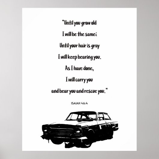 Oud groeien poster (Voorkant)