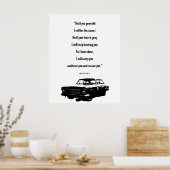 Oud groeien poster (Keuken)