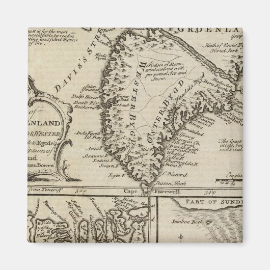 Oud-Groenland Magneet (Voorkant)