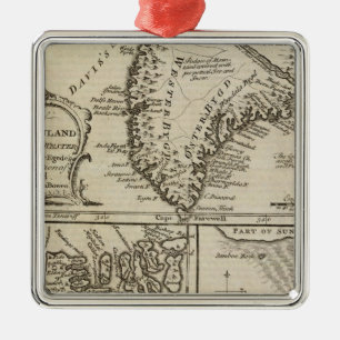 Oud-Groenland Metalen Ornament