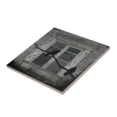 Oud grungy raam tegeltje (Zijkant)