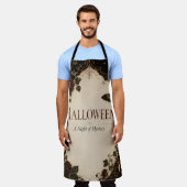 Oud-Halloweenfeest Schort (Gedragen)