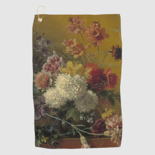 Oud-Hollandse Meester Bloemstuk Georgius van Os 18 Golfhanddoek