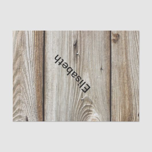 oud hout tissuepapier (Voorkant)