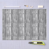 Oud hout zwart en wit tissuepapier (Craft)