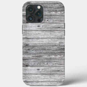 oud houten patroon deur bord iPhone 13 pro max hoesje