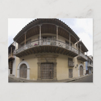 Oud huis in Cartagena Briefkaart