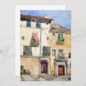 Oud huis in Segovia, Spanje | Cass Gilbert (Voorkant / Achterkant)