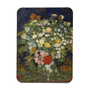 Oud impressionistisch bloemboeket Van Gogh Magneet
