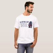 Oud in ruste Cops ORC Slogan T Shirt (Voorkant volledig)