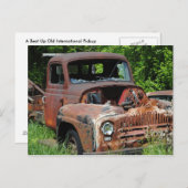 Oud internationaal ophalen briefkaart (Voorkant / Achterkant)