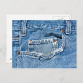 Oud Jeans Briefkaart (Voorkant / Achterkant)