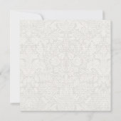 oud kant bruiloft uitnodiging Sjabloon (Achterkant)